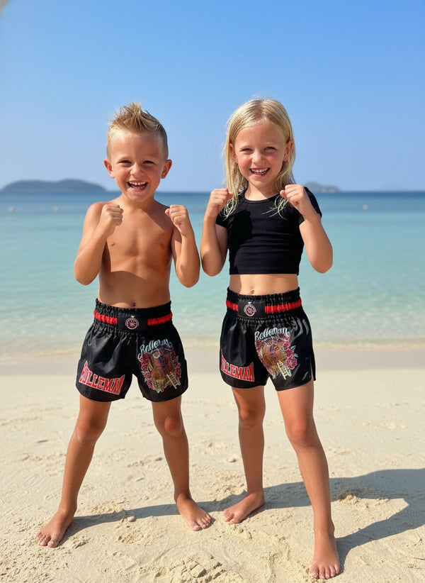 Caravan Spirit Unisex Muay Thai & Kickboxing Shorts - PLEASE NOTE: Run Small