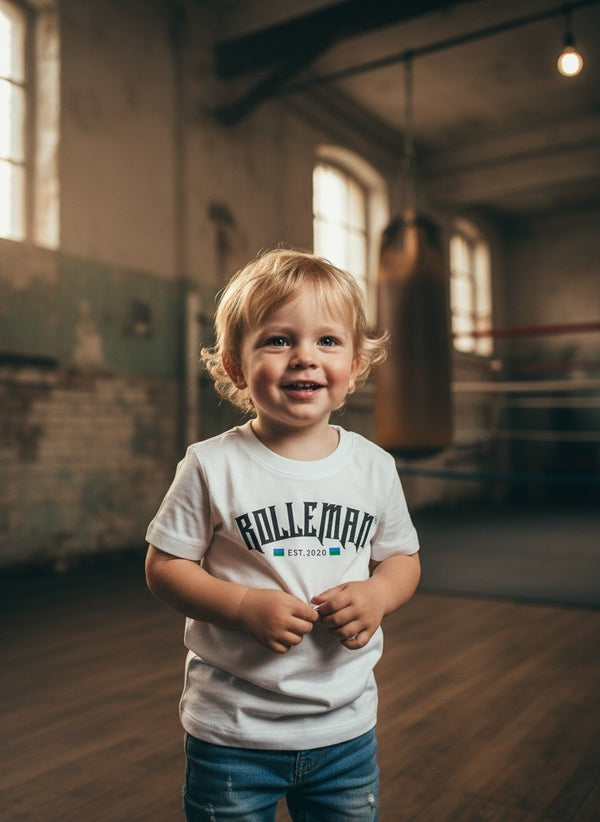 ROLLEMAN® Stanislav Baby | Baby-T-Shirt | Weiß | Unisex