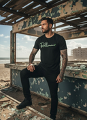 Neon green shadow line