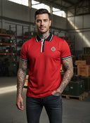 Marcelitto Korte Mouw Polo Shirt voor Heren