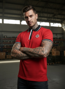 Marcelitto Korte Mouw Polo Shirt voor Heren