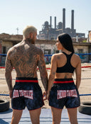 the wolf Unisex Muay Thai & Kickboks Short