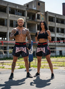 the wolf Unisex Muay Thai & Kickboks Short