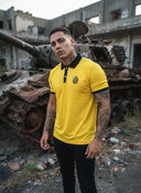 Myron Korte Mouw Polo Shirt voor Heren