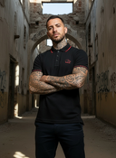 DJANGO Korte Mouw Polo Shirt voor Heren
