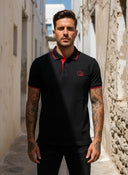 Polo Manfri Basic Korte Mouw Polo Shirt voor Heren