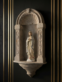 Compleet geleverd — wandkapel inclusief Mariabeeld | Direct ophangen